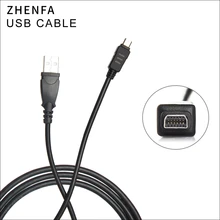 Матрица Камера USB кабель для передачи данных кабель для Olympus E-420 E-450 E-500 E-510 E-520 E-600 D-545 D-595 D-630 Evolt E-30 E-330 E-400 E-410