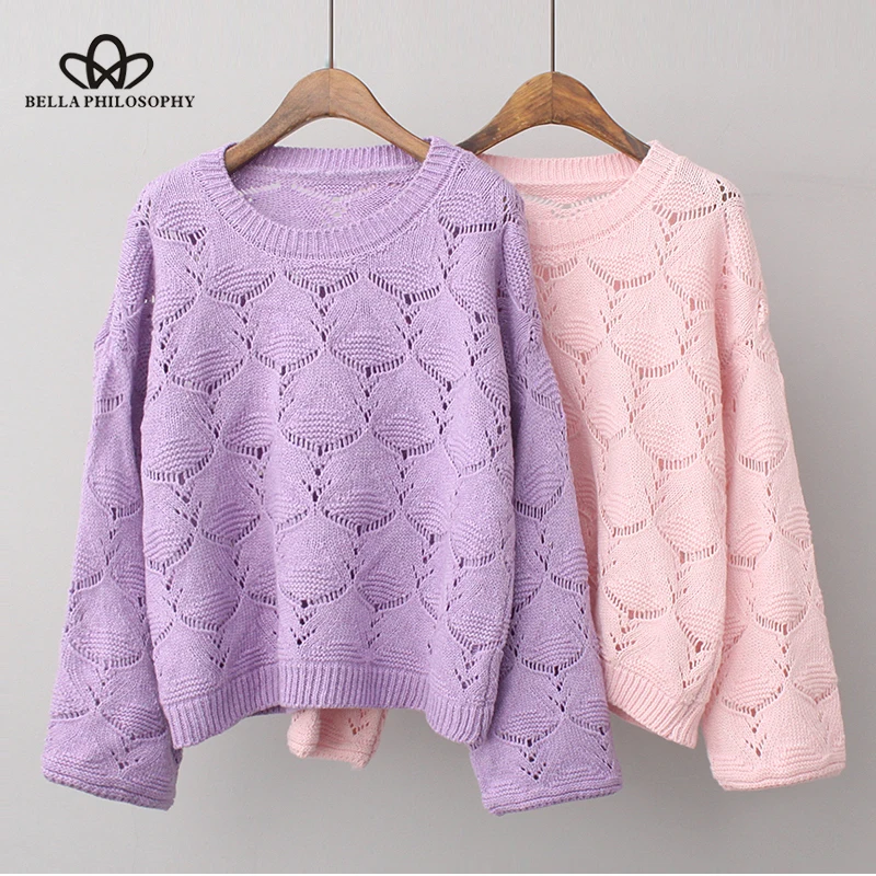 Wonder 2018 new autumn Women pullovers Autumn O-neck Cotton knitted ladies sweater Casual solid warm long sleeve female sweater