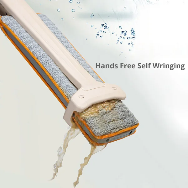 Self-Wringing Double Sided Flat Mop 2