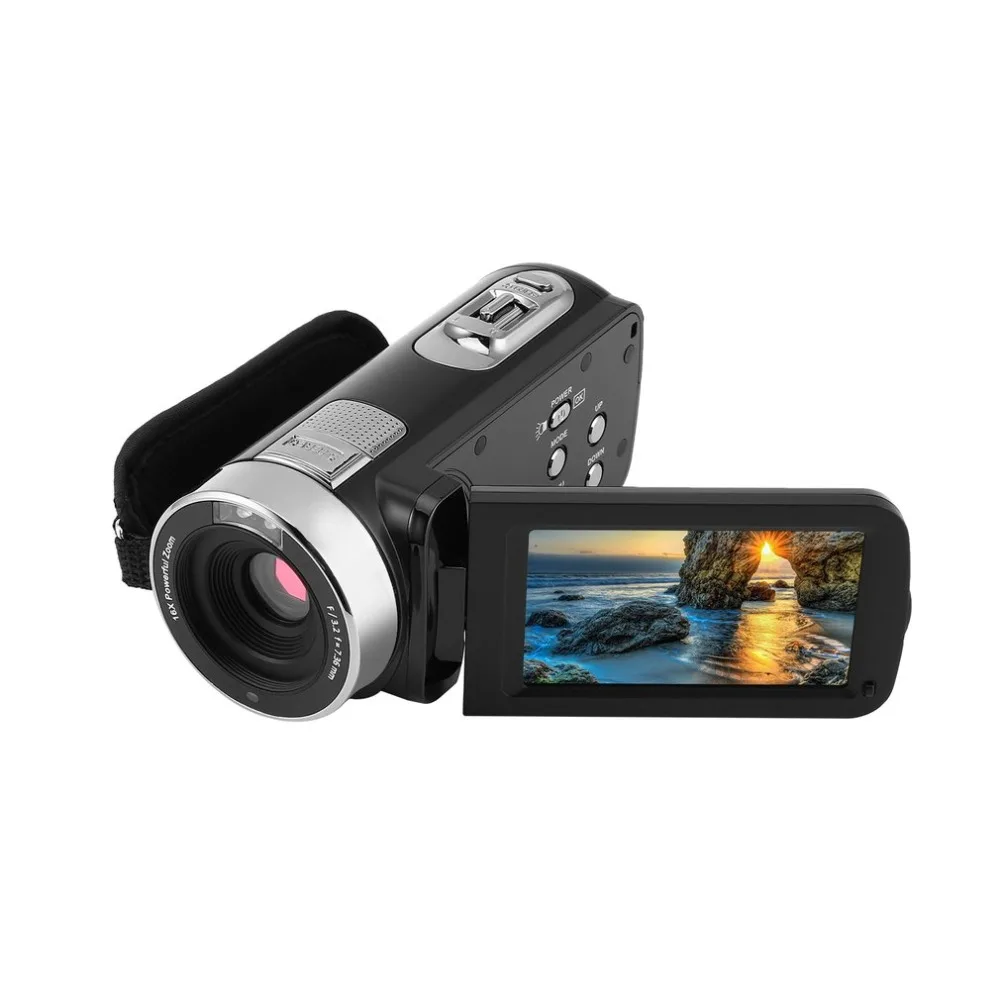 

HD 1080P Camera With Microphone Remote Control Infrared Night Vision 24 MP Megapixels 16XPowerful Digital Zoom Video Recorder
