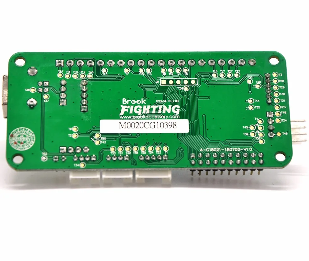 Брук универсальная Боевая плата плюс 3в1 Аркада pcb Боевая палка комплект для PS3/PS4/PC с головками Поддержка сенсорной панели/Turbo Key