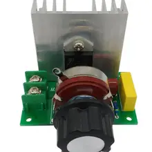 4000 Вт AC 220 В высокое Мощность SCR Напряжение Регулируемый Питание доска Скорость Управление диммер для