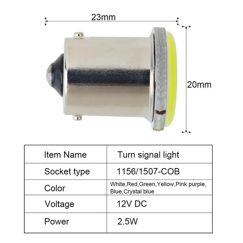 TOSPRA авто светильник 1 шт. P21W 12 SMD светодиодный супер яркий в интерьер автомобиля