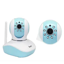 360 Вращение Опеки Младенческой Безопасный Уход Мониторинга Радионяня WI-FI Млн. Высокого разрешения Камеры Беспроводной Мумия Домашнего Использования