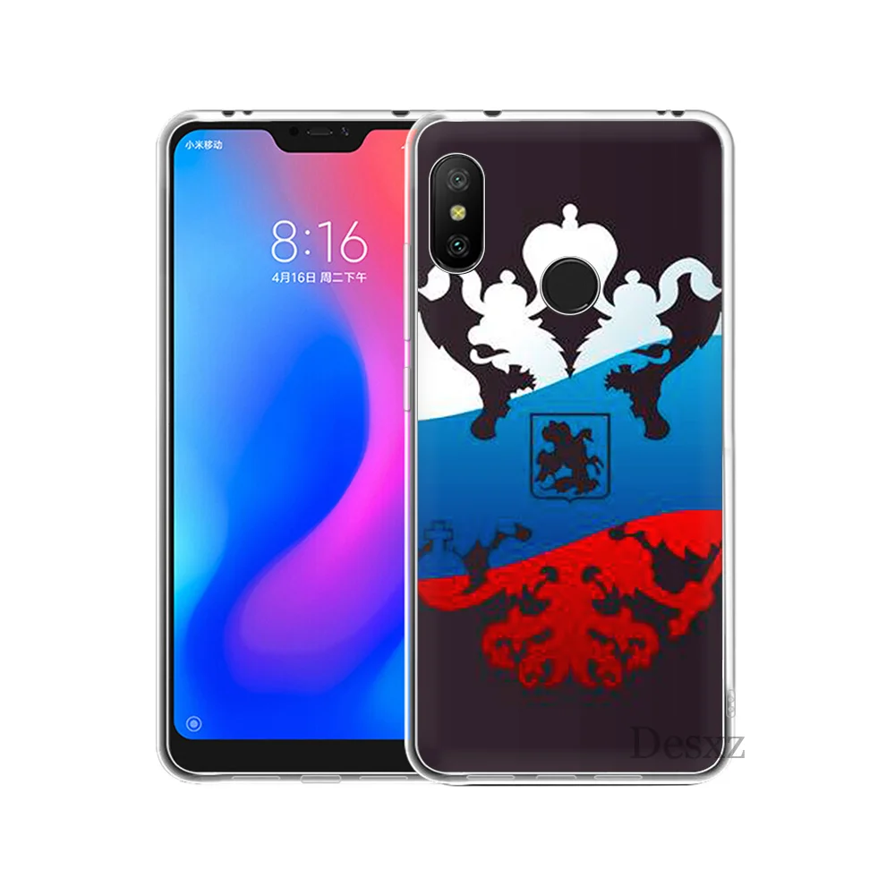 Жесткий чехол Gerleek для телефона с российским флагом eaglefor Redmi 7 GO 4 Prime 3S 6 6A 3 Pro 4Pro S2 4A