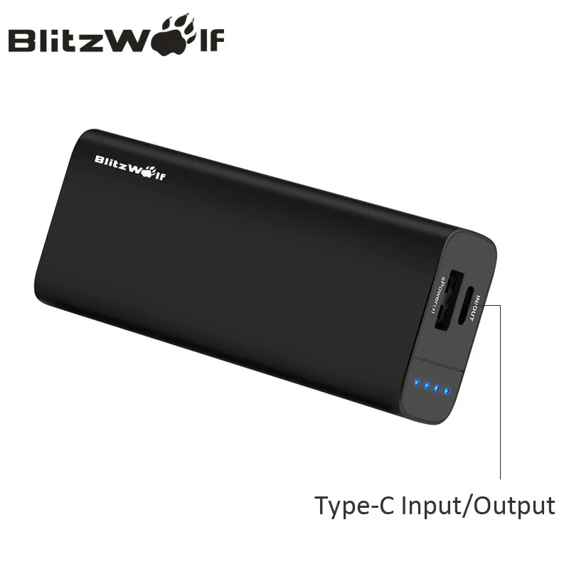 bilder für BlitzWolf 6700 mAh Energienbank Bewegliche Externe Batterie Dual USB Typ C Ladegerät Telefon Universal Für iPhone Für Xiaomi power bilder für BlitzWolf 6700 mAh Energienbank Bewegliche Externe Batterie Dual USB Typ C Ladegerät Telefon Universal Für iPhone Für Xiaomi power