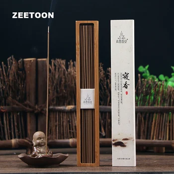 

Calm The Nerves Incense Stick for Good Sleep Health Agarwood Home Fragrance Aroma Clean Air Yoga SPA Aromatic Bedroom Incense