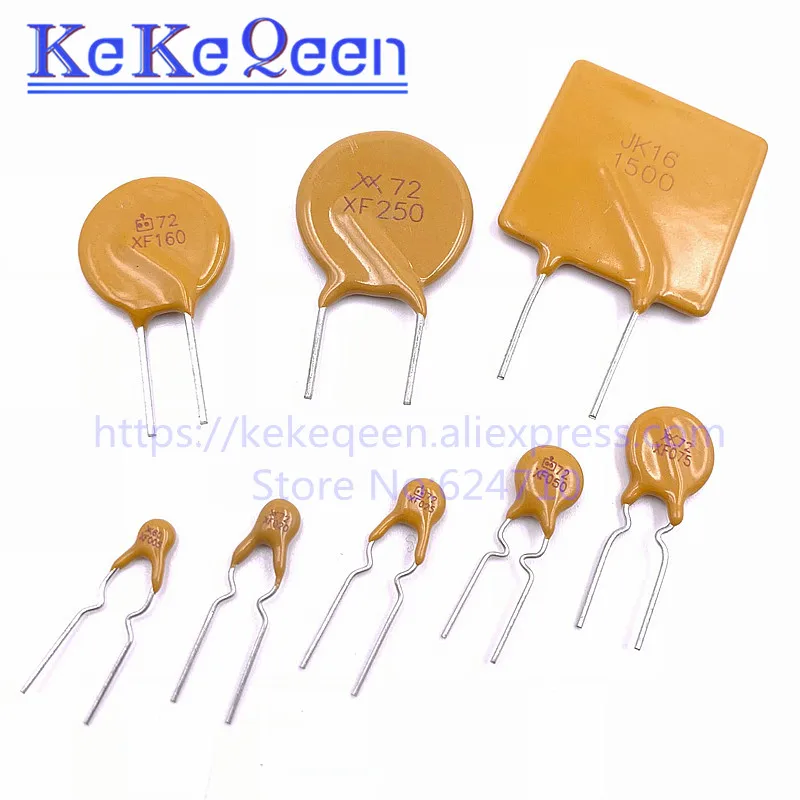 

10PCS RXEF 60V/72V self restore fuse PTC JK60 0.05A 0.1A 0.2A 0.25A 0.3A 0.4A 0.5A 0.75A 0.9A 1.1A 1.35A 2A 2.5A 3A 3.75A 4A 5A