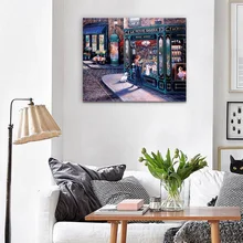 Новая Ландшафтная краска собственного приготовления по номеру набор цифровая масляная живопись художественная стена домашний декор комнаты настенные плакаты картинки