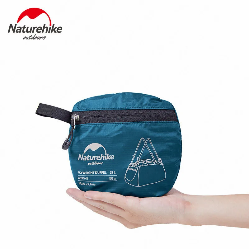 Naturehike сумка для спортзала 32L Складная Водонепроницаемая унисекс Сверхлегкая сумка для досуга дорожная Сумка для кемпинга плавания