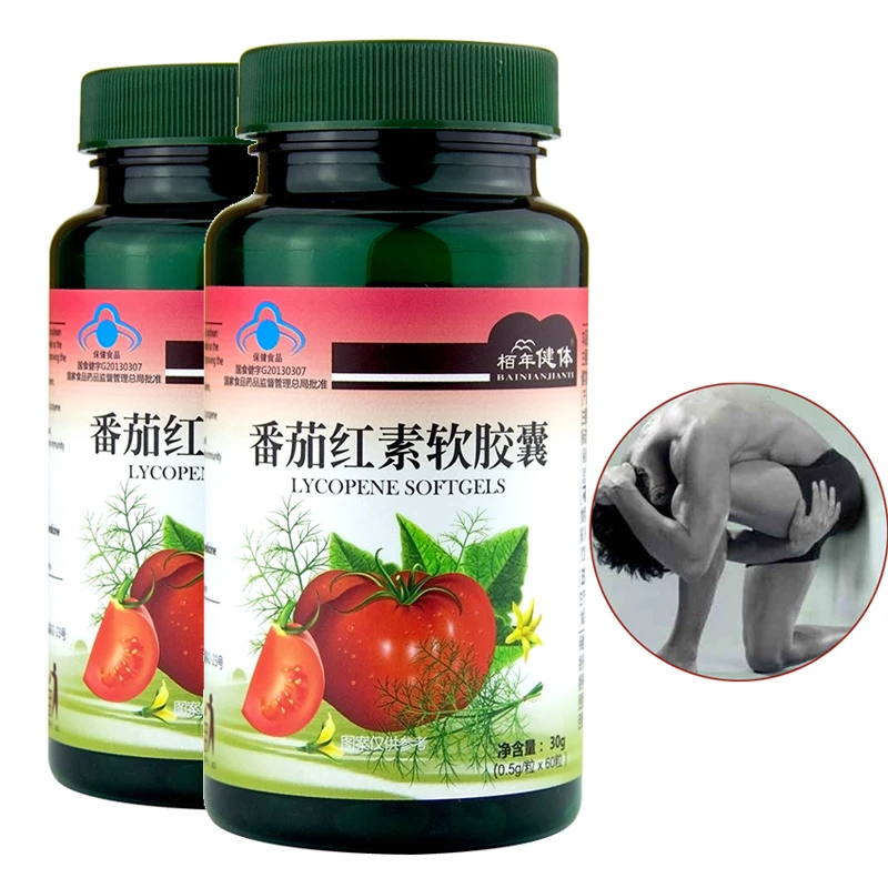 Okeny's Lycopene Cure Prostatitis Capsules Sexual Function Increase Erection Improve