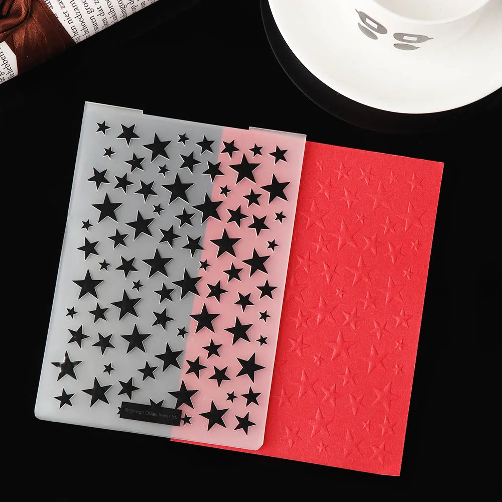 

1PC NEW 10.5*14.5cm DIY Plastic Embossing Folder Template Scrapbook Paper Craft Various Pattern Album Cards Handcraft