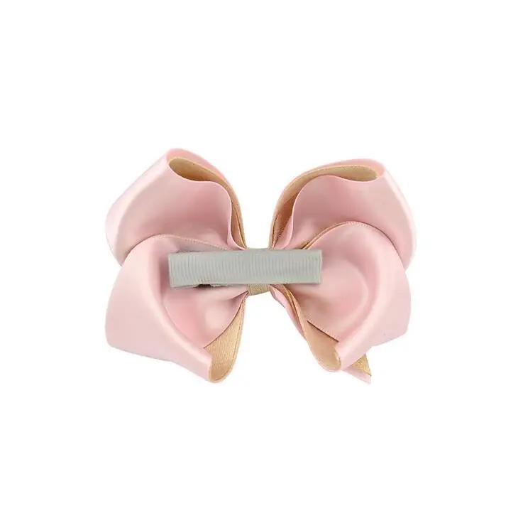 satin two tone twisted hairbow00