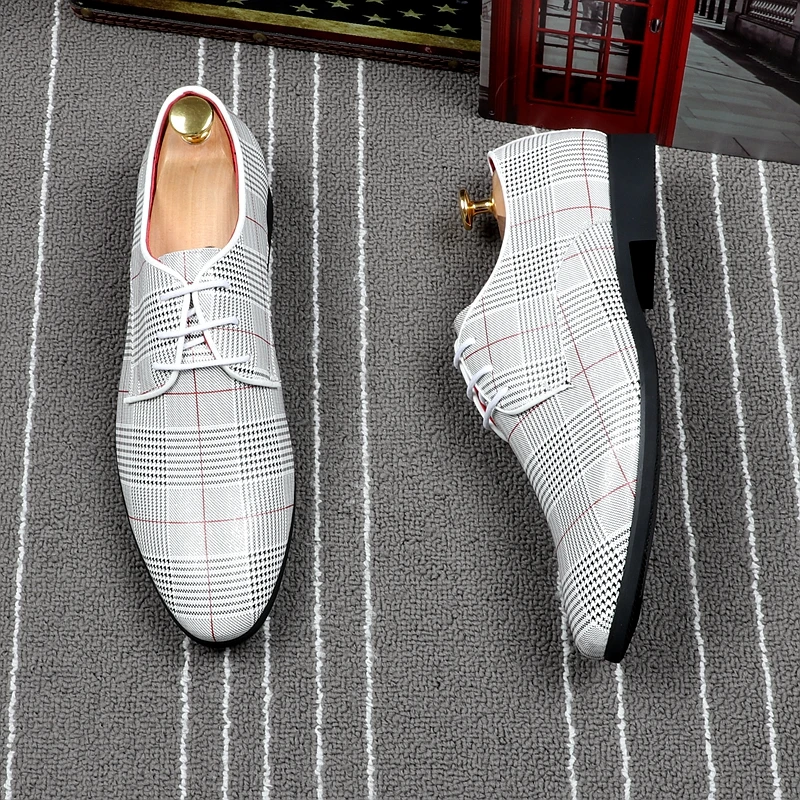 Mou Dentelle Appartements up Robe Vivodsicco Chaussures Homme Mode Casual Blanc jaune Conduite De Mariage Fond En Mocassins Conception Hommes Cuir nvwSPwxq6
