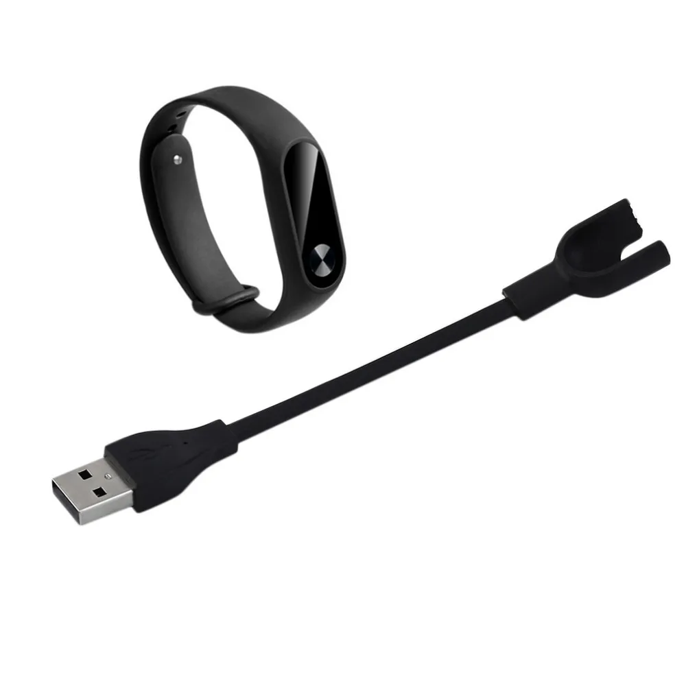 High Quality Portable TPU Smart Bracelet USB Charger Cable Black