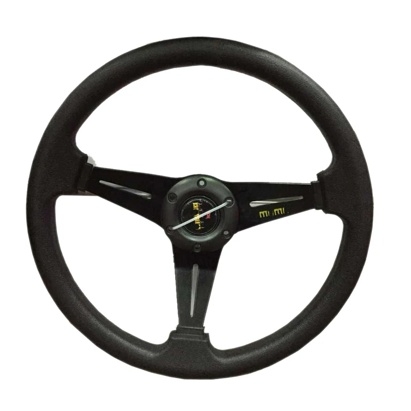 Prix pour HANSBO 350 MM Universel Noir Véritable LeatherDeep Plat Dérive Sport Racing Volant De Voiture-Style Renovation Livraison Gratuite!!! Prix pour HANSBO 350 MM Universel Noir Véritable LeatherDeep Plat Dérive Sport Racing Volant De Voiture-Style Renovation Livraison Gratuite!!!