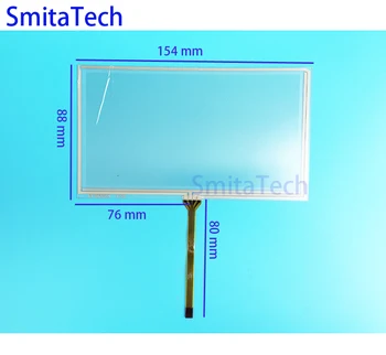 

6.5 inch soft screen 154*88mm for car DVD group hit AT065TN14 PW065XS1 touch external screen ST-065001