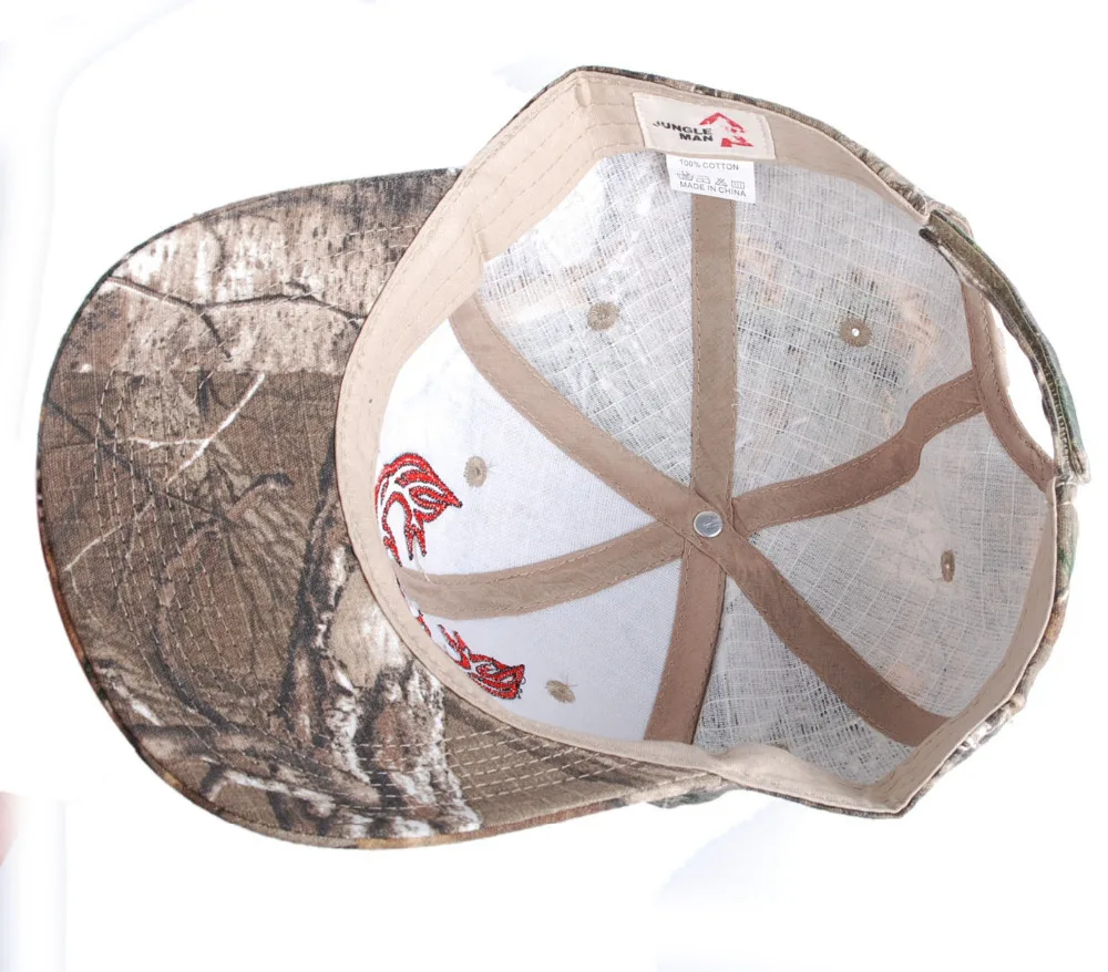 Джунгли человек Открытый Охота реальная камуфляжная кепка, бейсболка-36103
