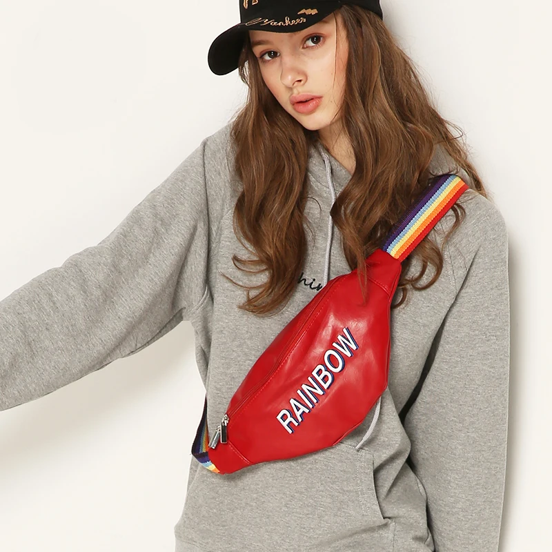 

Princess sweet lolita bag Street European and American disco bags fashion and casual slanting personalized waist bag LLD059
