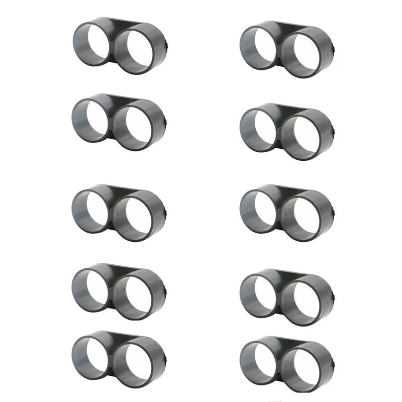 10pcs/lot PE Tubing End Clamp Drip Irrigation Garden End Line PP