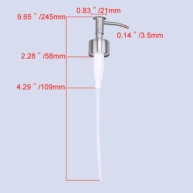 WHISM аксессуары для кухни и ванной комнаты из нержавеющей стали головка жидкого насоса, шампунь мыло жидкость Сменная головка насоса
