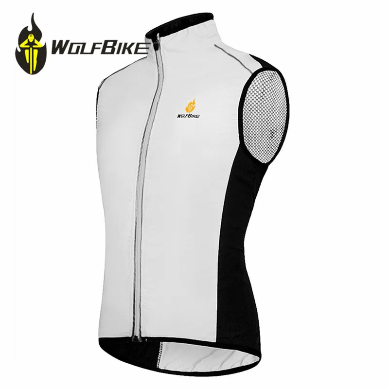 

Wolfbike Cycling Sportswear Men Jerseys Clothing Windcoat Breathable Bike Jacket Sleeveless Vest Sport Underwear Shirt Men