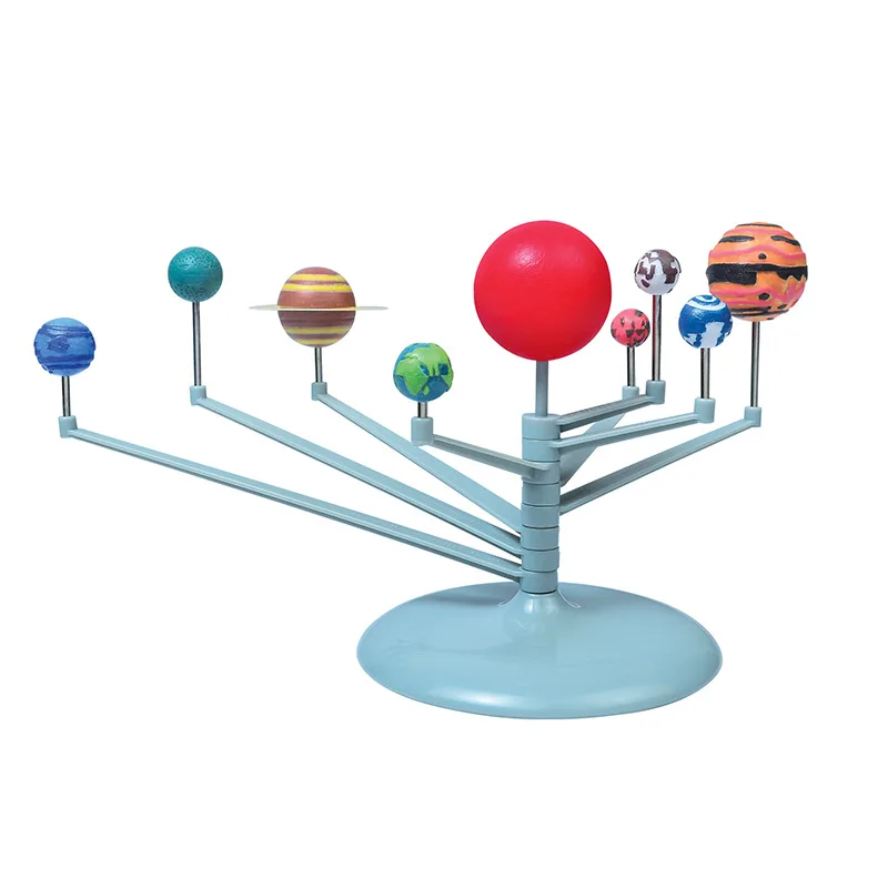 

SLPF DIY The Solar System Nine Planets Planetarium Model Kit Science Astronomy Project Early Education Toys For Children New E03