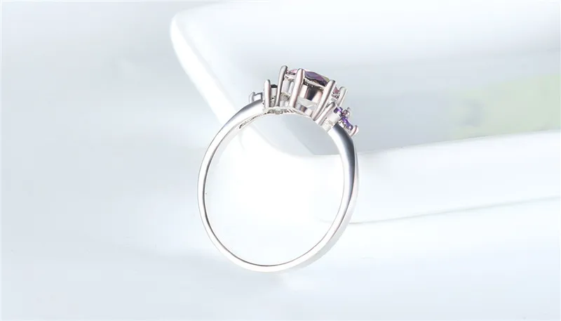 Vintage Mystic Female Rainbow Opal Ring Shining Elegant Lovely Silver Color Rings for Women Wedding Jewelry Bague Anillos dm078 (11)