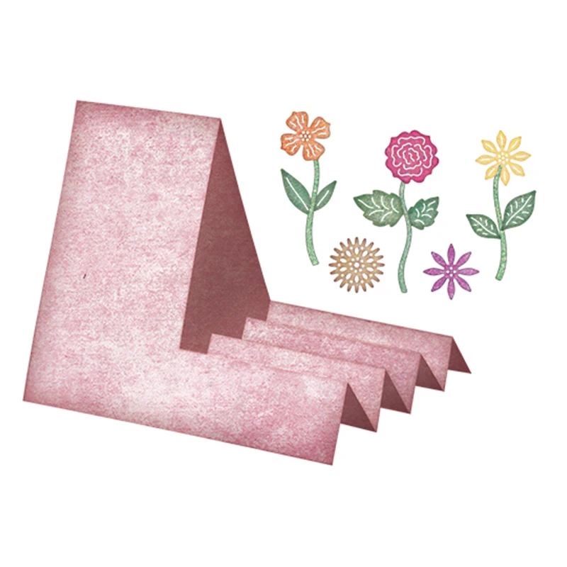 

JC Metal Cutting Dies Scrapbooking Beautiful Flowers Craft Dies Stencil Album Embossing Folder Model Cards Maker Template Decor