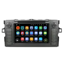 KLYDE 8 "2 Din Android 8,1 радио автомобиль Toyota Avensis 2009-2015 Car Audio 4 ядра стерео мультимедийный плеер 1024*600