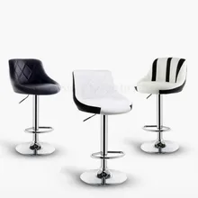 Барный стул лифт современный минималистский стул для дома, бара высокий табурет, скамейка защитная пленка высокого качества для задней части стула