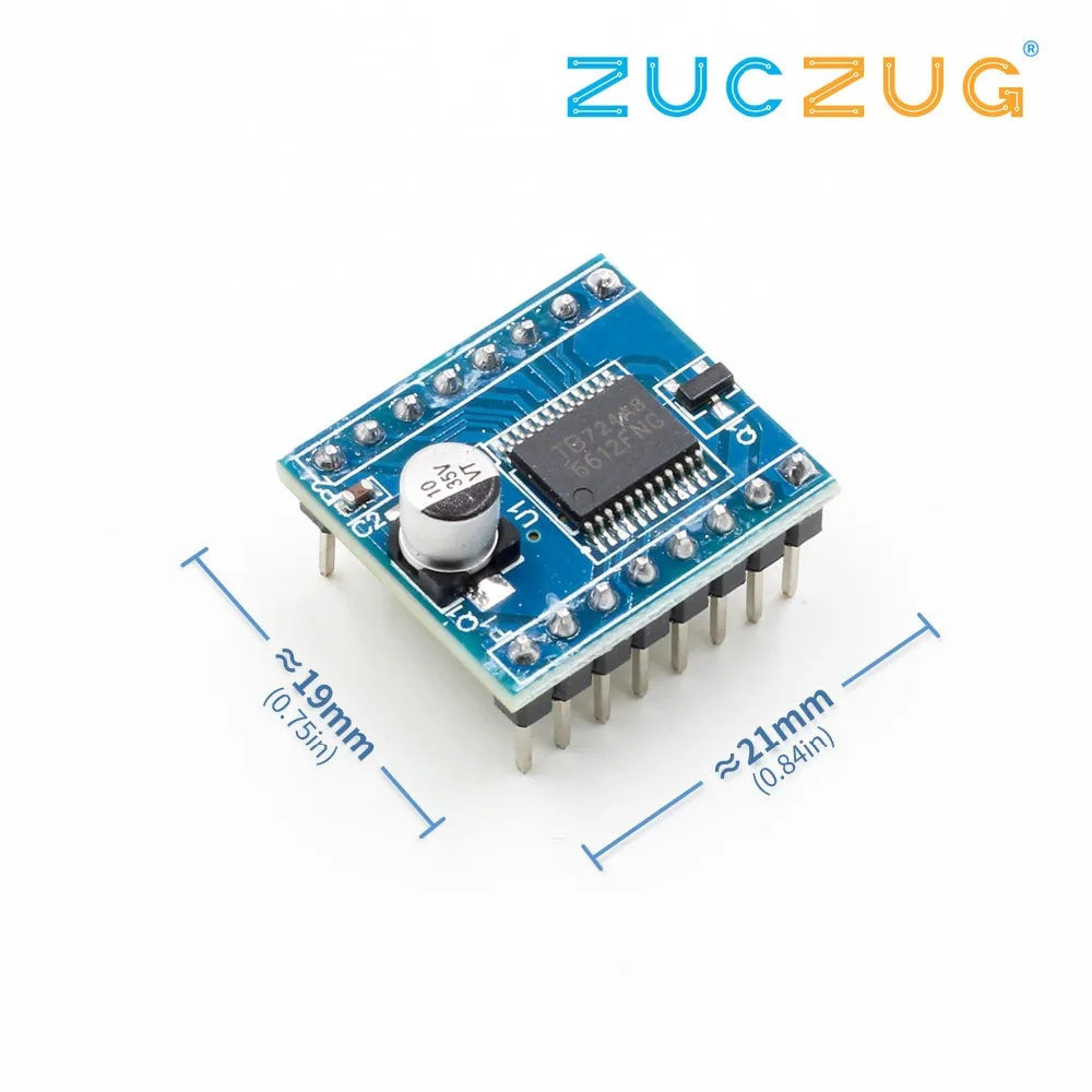 

Hot TB6612FNG Dual Motor Driver Module for Arduino STM32 ARM Replce L298N