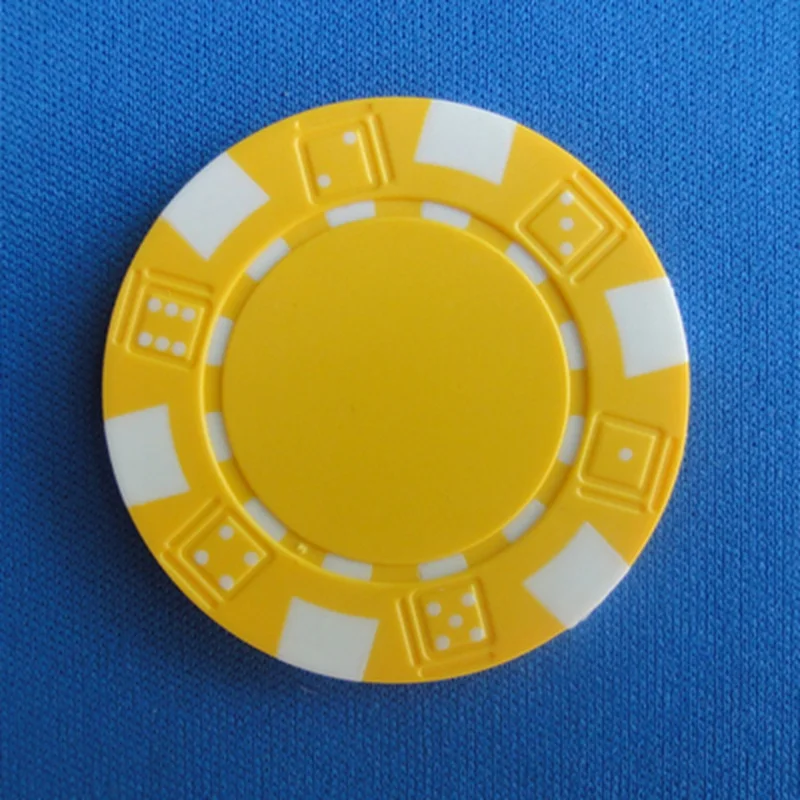 100 шт пустые фишки для покера 11,5 г железо/ABS фишки для казино Texas Hold'em Poker фишки для покера пшеницы Crowne - Цвет: 5