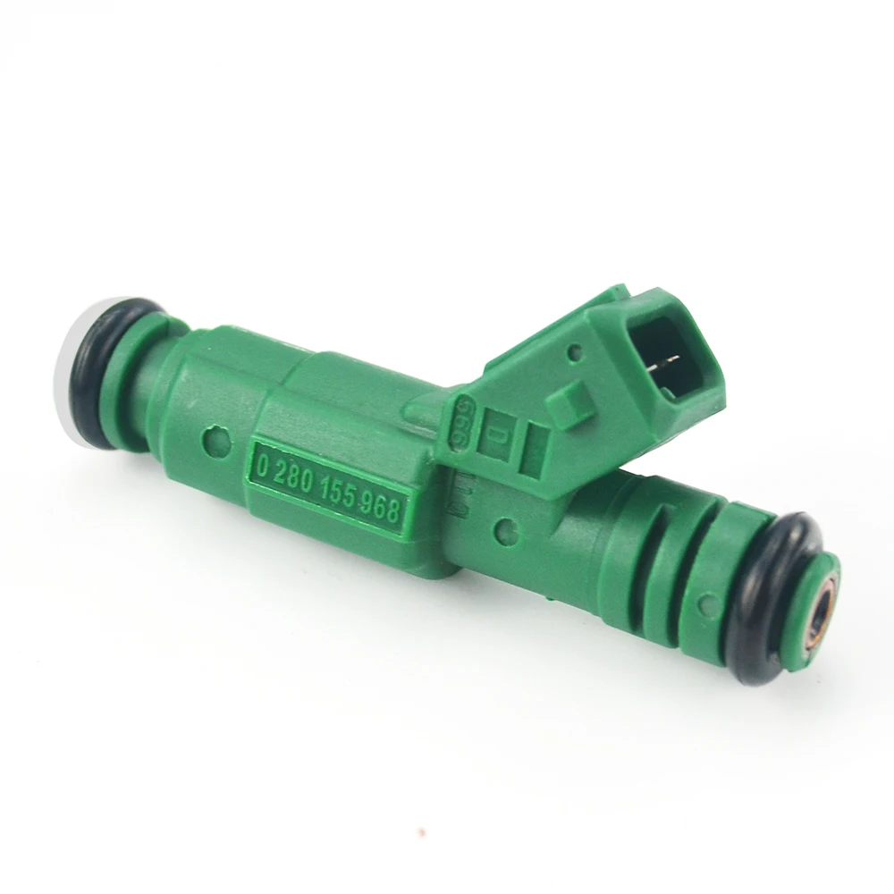 4 5 6 шт высокий поток 0 280 155 968 топливный инжектор s 440cc &quotGreen Colo&quot для Volov Commodore VN Audi S4