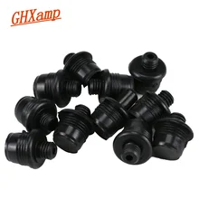 GHXAMP сетчатая крышка Пряжка для динамика DIY аксессуары пластиковая сетка ножная карта для менее 6,5 дюймов маленький динамик s 10 шт