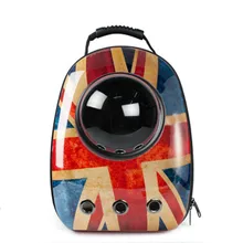 Pet космический рюкзак дорожная сумка для собак кошка Передняя сумка сетчатый рюкзак переноска для домашних животных двойной наплечный рюкзак