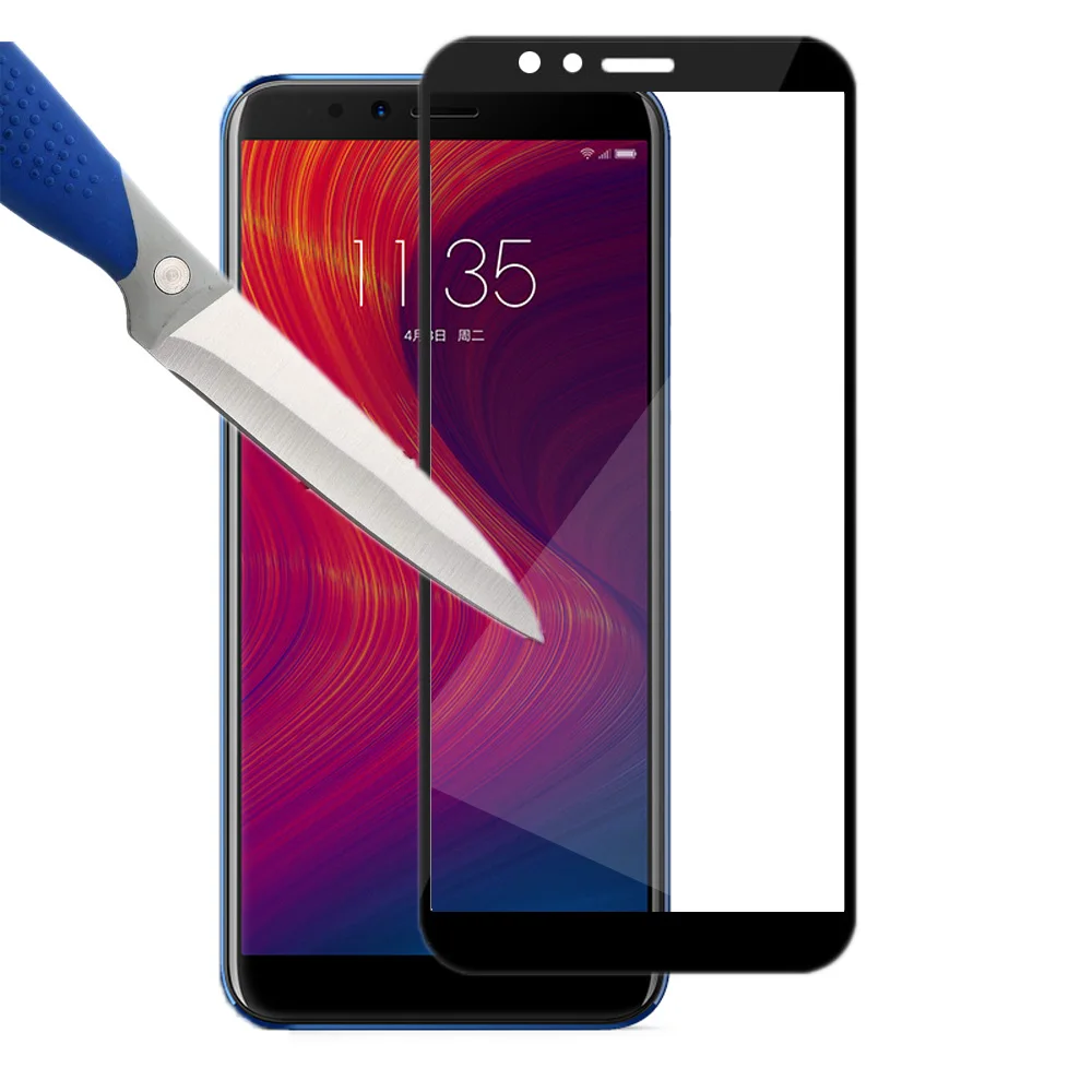Закаленное стекло для Lenova K5 Play A5 полное покрытие Защита экрана K5play мобильное