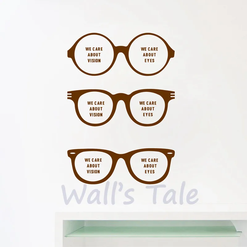 Dctal Glasses Optical Vinyl Sticker
