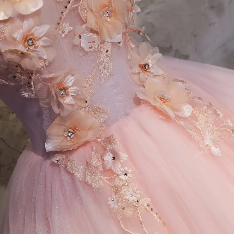 Платья для бальных танцев размера плюс,, бальное платье, бальное платье, розовое дебютантное платье для девочек, платье для выпускного вечера, vestido de festa 15 anos