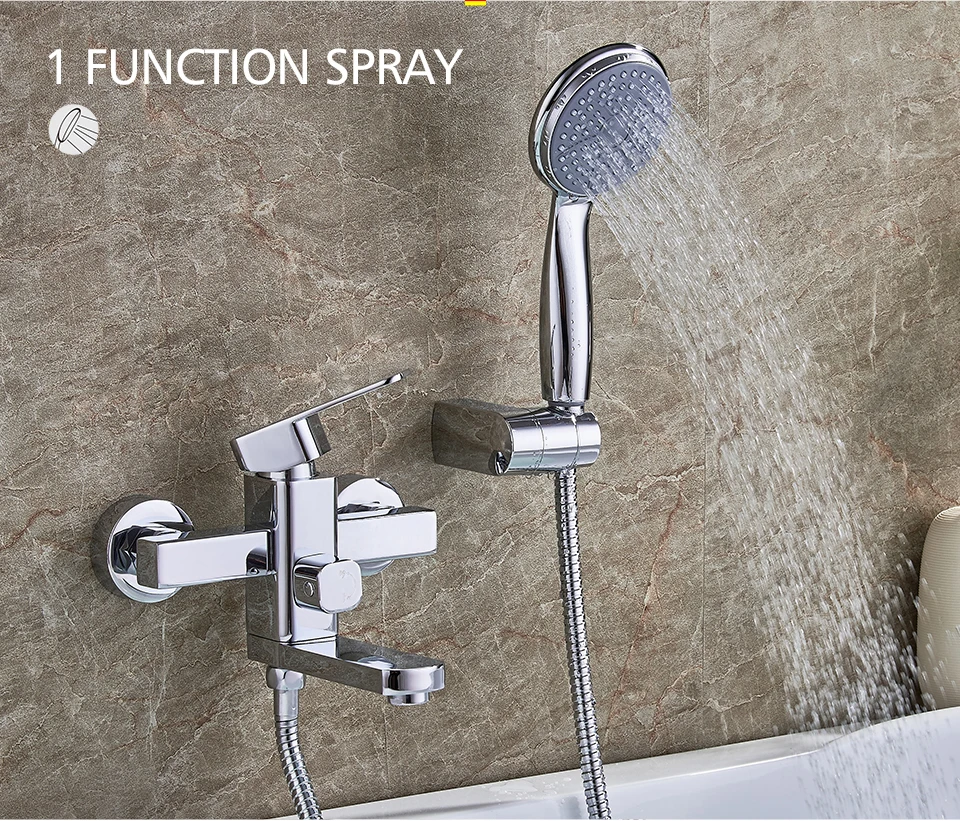 Ledeme Bathtub Faucet Hot And Cold Bath Bathroom Set Ledeme Bathtub Faucet Hot And Cold Bath