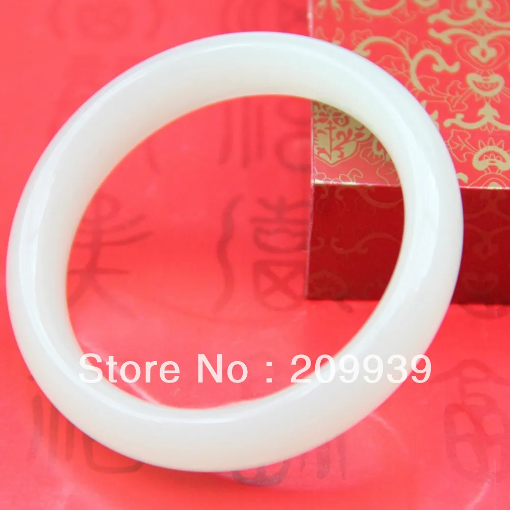 

free ship Natural Chinese white stone (A0427) Bracelet