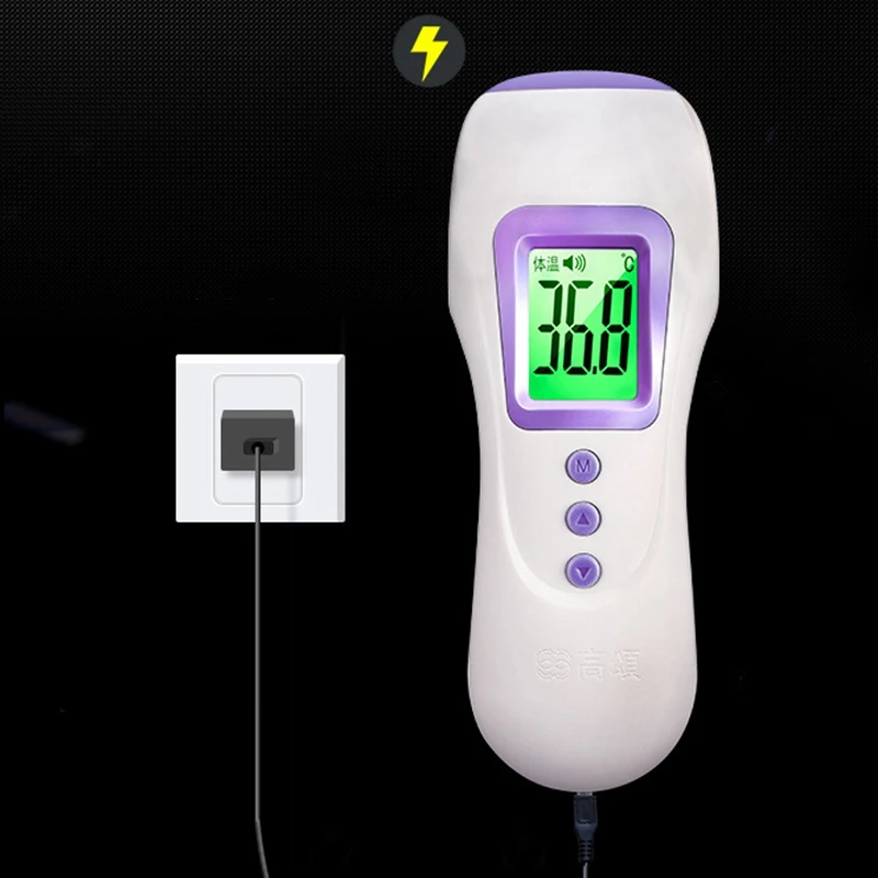 Перезаряжаемый Инфракрасный термометр бесконтактный Детский Электронный ребенок/взрослый Бесконтактный измерение температуры
