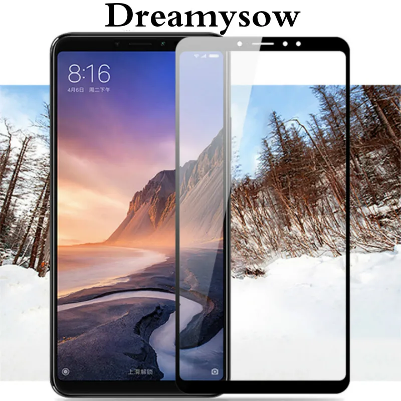 

2.5D Premium Screen Protector Protective Film For Xiaomi Mi Max 2 3 Pro 8 SE Redmi Note 6 Pro 6X A2 Note 5 Pro S2 Tempered Glass