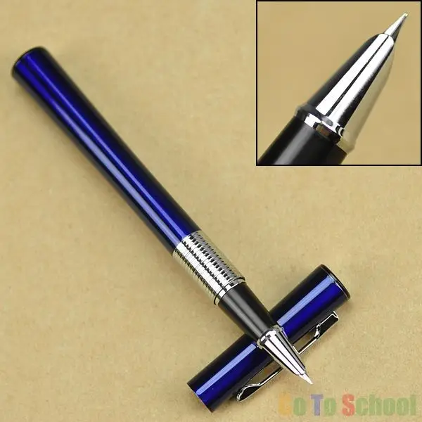 Jinhao 15 синяя тонкая перьевая ручка новые Канцтовары школьные и офисные ручки для