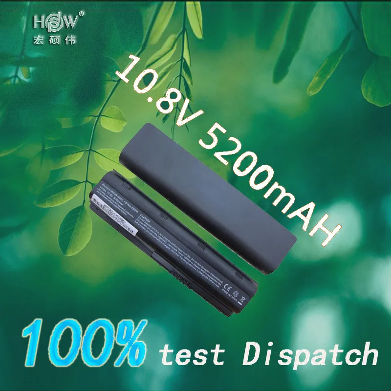 

5200MAH laptop battery for HP HSTNN-CBOX HSTNN-Q60C HSTNN-Q61C HSTNN-Q62C HSTNN-178C HSTNN-179C HSTNN-181C MU06 MU09