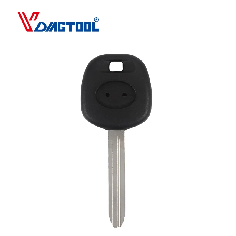 Vdiagtool Transponder Blank Key Shell For Toyota Rav4 Prado Corlla Camry Reiz Highlander Yaris Corolla With TOY43 Blade No Logo |