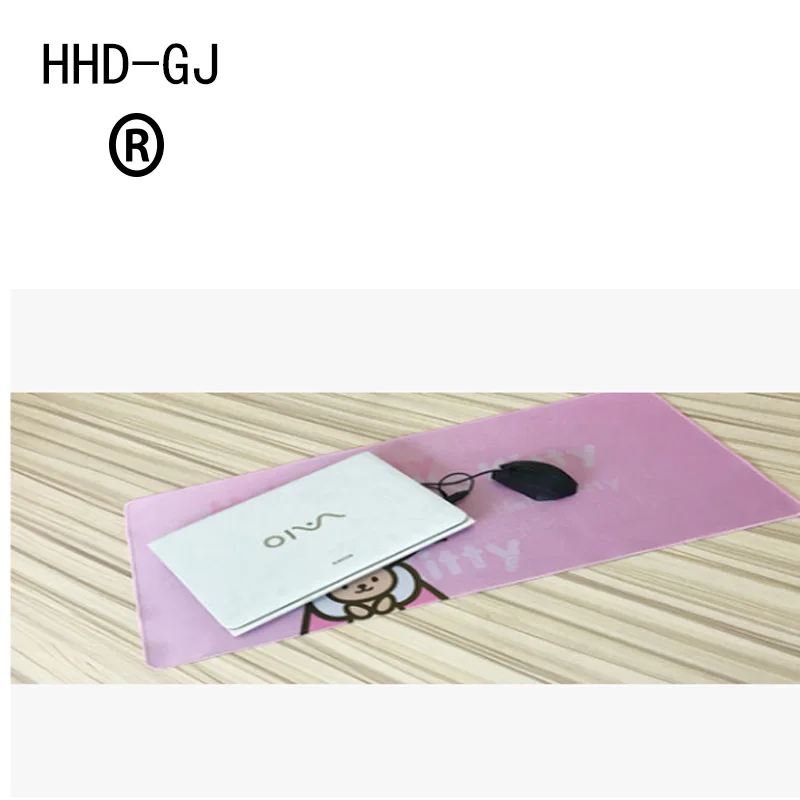 HHD-GJ Large Gaming Mouse Pad Gamer Solid Color Locking Edge Keyboard Mouse Mat Gaming Grande Mouse