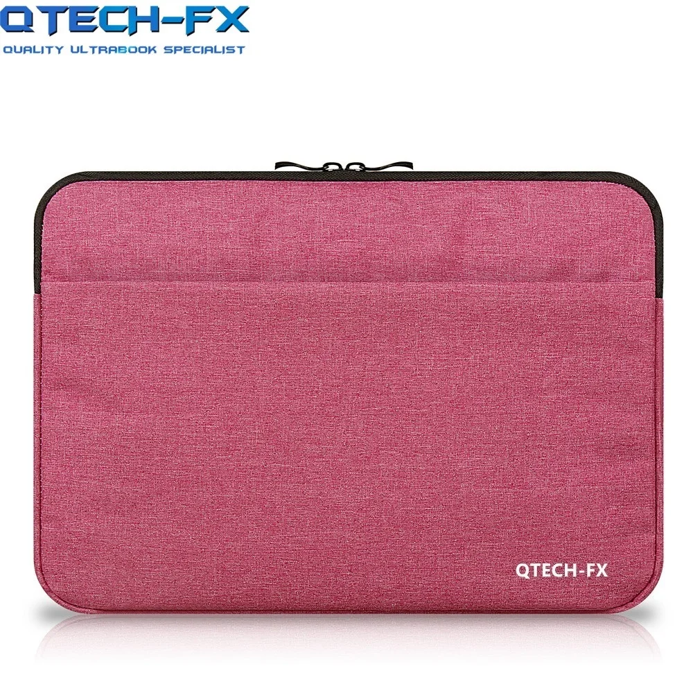 

NEW Canvas Laptop Sleeve Bag Men OR Women handbag 14"15"15.6" For Apple Macbook air QTECH Lenovo HP Notebook Case Computer Gray