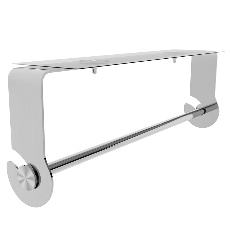 

Paper Towel Holder with Adhesive Under Cabinet,Wall Mounted & No Drilling,Removable Stainless Steel for Home Kitchen,Easy Tear