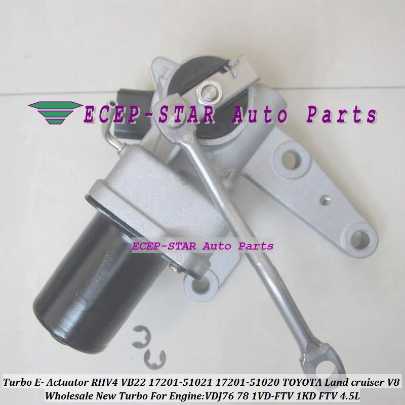 1 шт. турбо-электронный привод RHV4 VB22 17201-51020 17201-51021 для TOYOTA Land Cruiser 200 series D-40 V8 1VD-FTV VDJ76